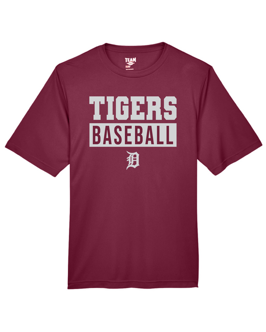 Team 365 Men's Zone Performance T-Shirt Deshler Tigers Baseball