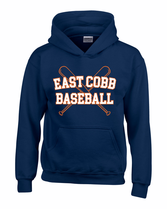 East Cobb Baseball Fleece Hooded Sweatshirt