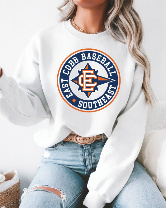 East Cobb Logo Fleece Crew Sweatshirt