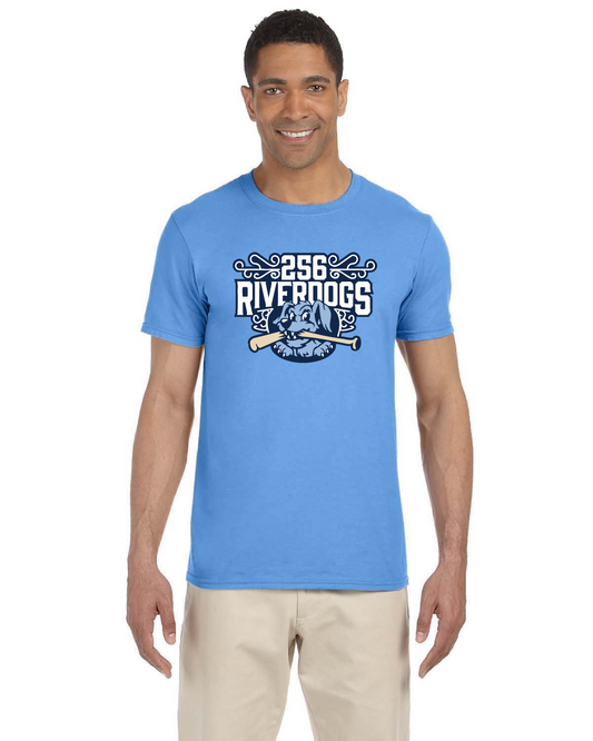 Adult Softstyle T-Shirt with 256 Riverdog Logo